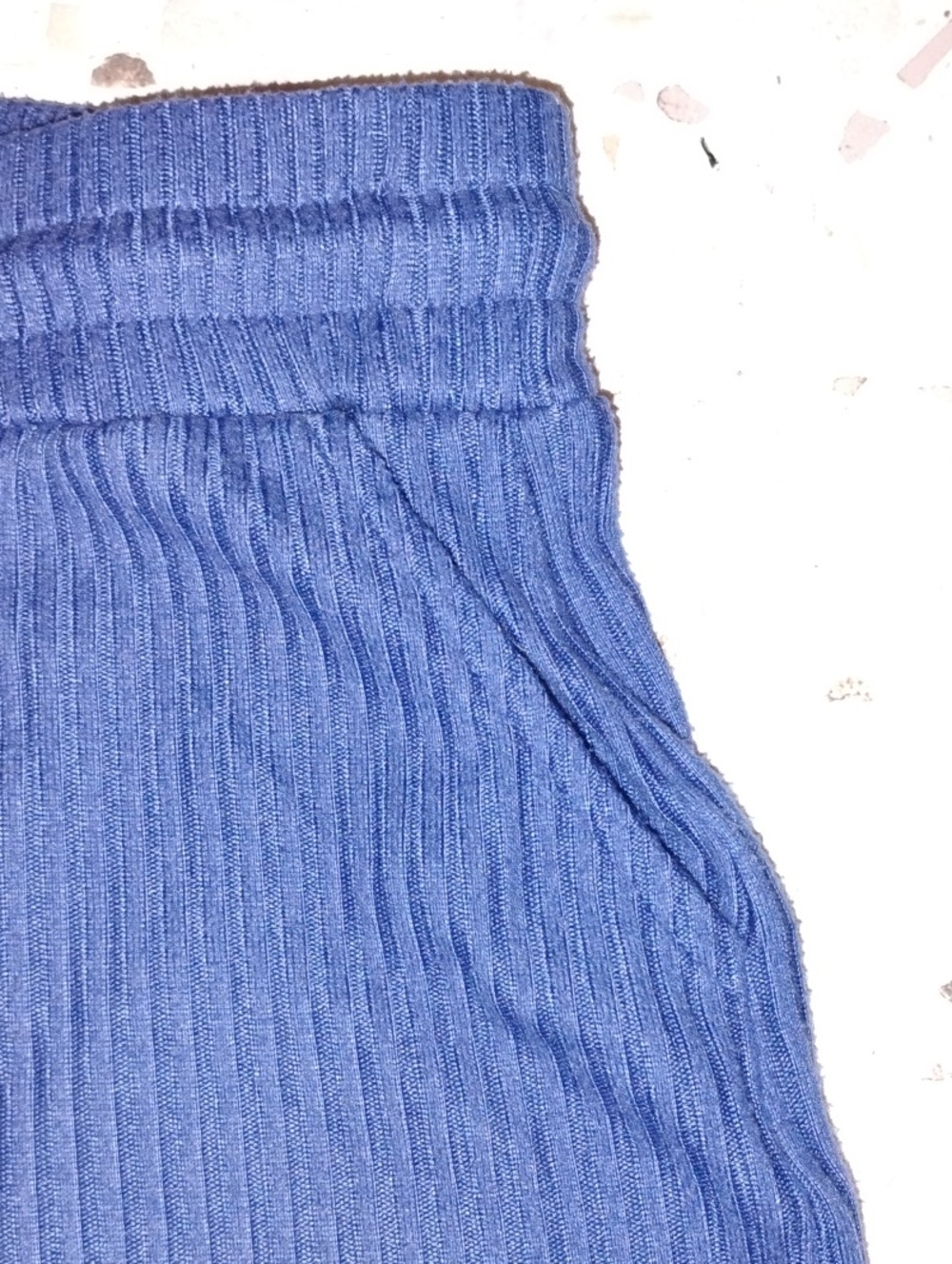 Double Zero Ribbed Short Pajama Set - Picture 6 of 6